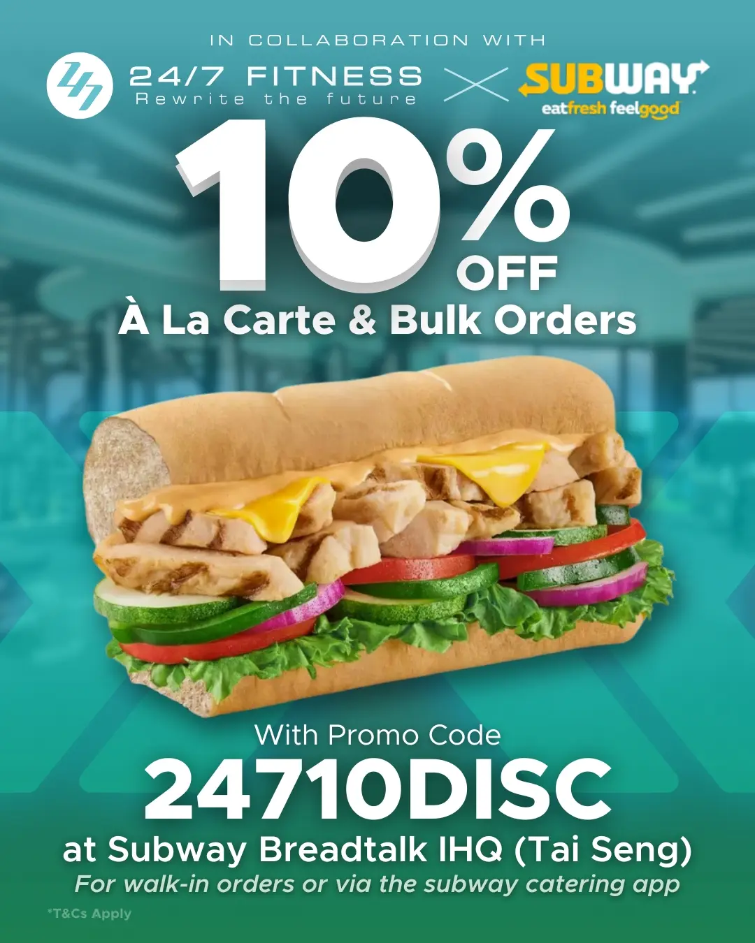 Subway Sandwiches
